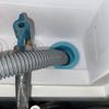 4 Pcs Drain Pipe Hose Seal Deodorant Silicone Plug, Washing Machine Drain Hose Seal Plug, for Bathroom Kitchen Laundry Pipe Sewer Seal(Blue) view 4