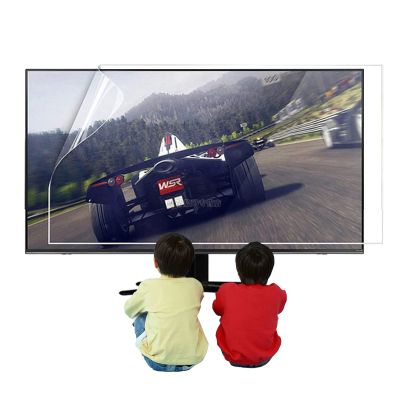 AIZYR 32-75 Inch LCD TV Screen Protector, Anti Glare Matte TV Protective Film Anti-Blue Light Filter Anti-Reflection Rate Up to 90%,32 in 704 X 395mm