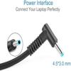 150W 7.7A AC Charger Power Adapter for HP OMEN 15 17 Pavilion Gaming 15 17 Laptop ZBook 15 15v 15u G3 G4 G5 G6 TPN-CA11 TPN-DA09 L32661-001 Laptop Power Cord view 2