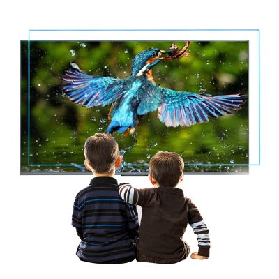 AIZYR High Transparency TV Screen Protector, Matte Anti Glare/Anti Blue Light Filter Film Relieve Eye Strain for LCD, LED, 4K OLED & QLED HDTV,46 in 1017 X 570mm