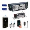 2.4GHz WiFi Access Control 400lb Holding Force Electric Strike Door Lock System Kit with Remote and Smartphone app Control, paired with Wireless Access Kaypad view 1