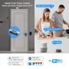2.4GHz WiFi Access Control 400lb Holding Force Electric Strike Door Lock System Kit with Remote and Smartphone app Control, paired with Wireless Access Kaypad view 3