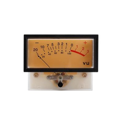 Q-BAIHE High-Precision Audio Volume Meter DB Tube Amplifier Meter Head LED Backlight Board 500uA