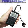 SWDSTP Mini Portable AM FM Radio, Personal Radio with Excellent Reception view 3