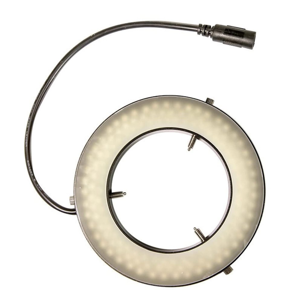 TYZK Microscope Kit 72 PCS LED Microscope White Ring Light for Microscope Illumination, Ring Lamp with Cover Adapter 90V-240V Microscope Lens Adapters