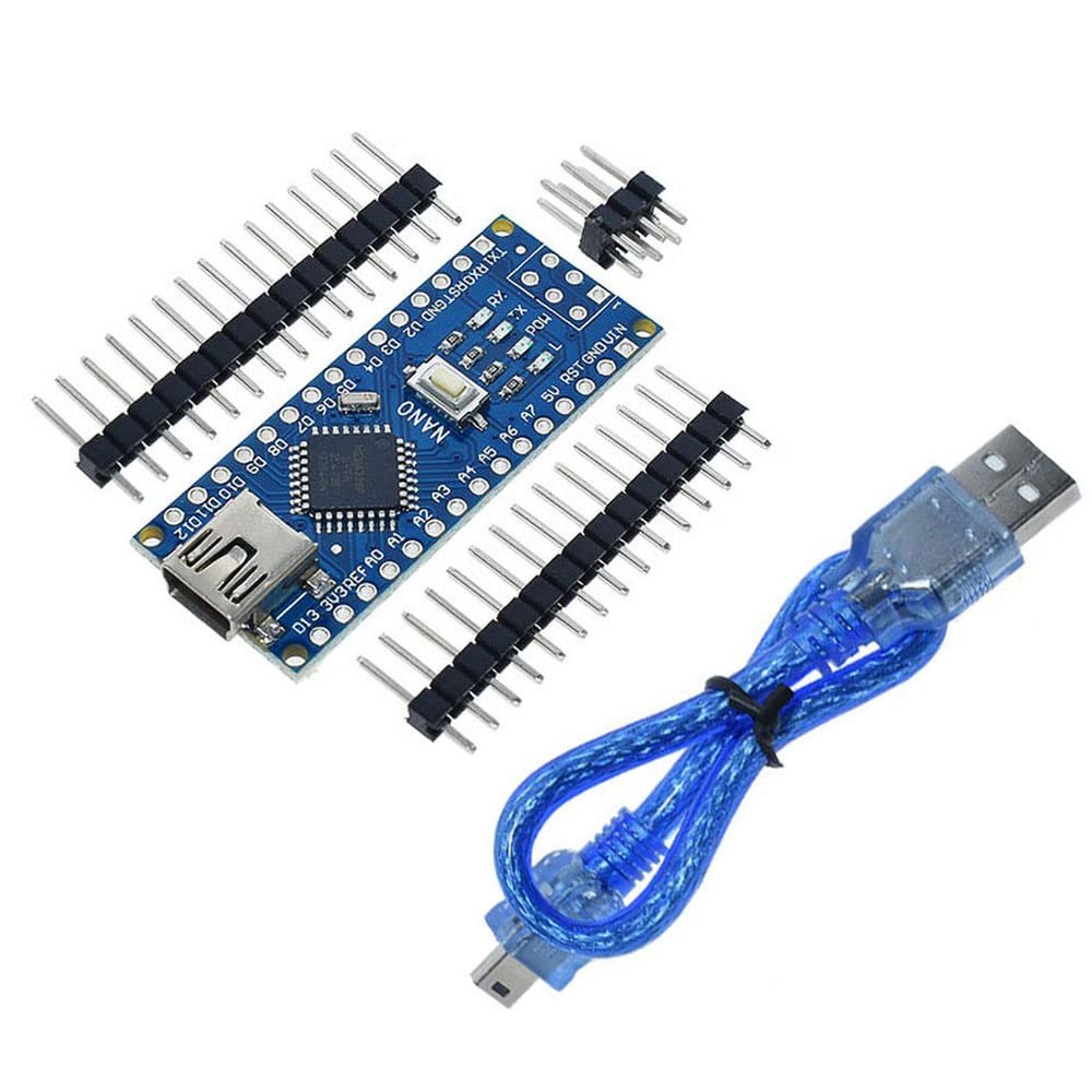 1PCS Promotion for arduino Nano 3.0 Atmega328 Controller Compatible Board WAVGAT Module PCB Development Board Without USB V3.0,Nano-USBA