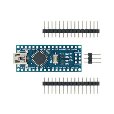 1pcs Nano with The bootloader Compatible Nano 3.0 Controller Module,Blue-ATMEGA328