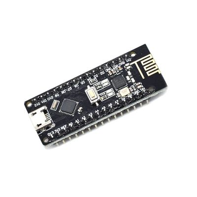 1PCS Promotion for arduino Nano 3.0 Atmega328 Controller Compatible Board WAVGAT Module PCB Development Board Without USB V3.0,Nano-RF24L01