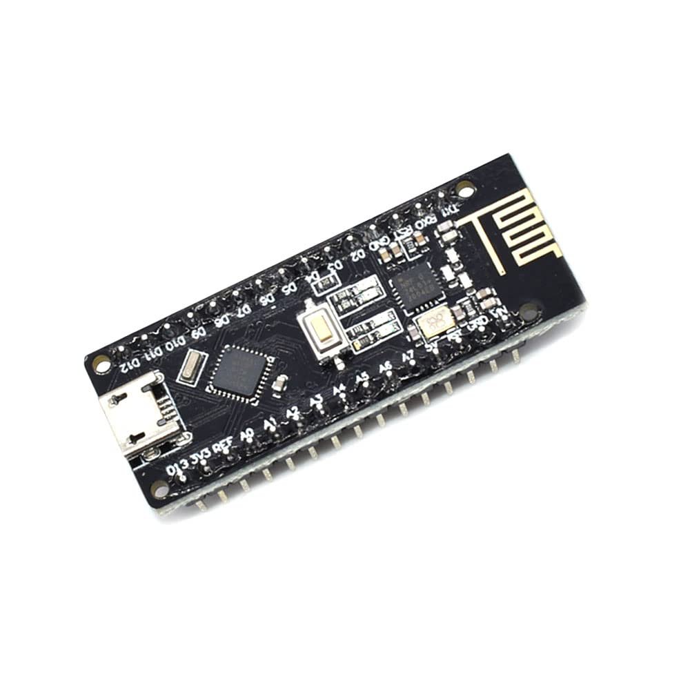 1PCS Promotion for arduino Nano 3.0 Atmega328 Controller Compatible Board WAVGAT Module PCB Development Board Without USB V3.0,Nano-RF24L01