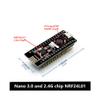 1PCS Promotion for arduino Nano 3.0 Atmega328 Controller Compatible Board WAVGAT Module PCB Development Board Without USB V3.0,Nano-RF24L01 view 3
