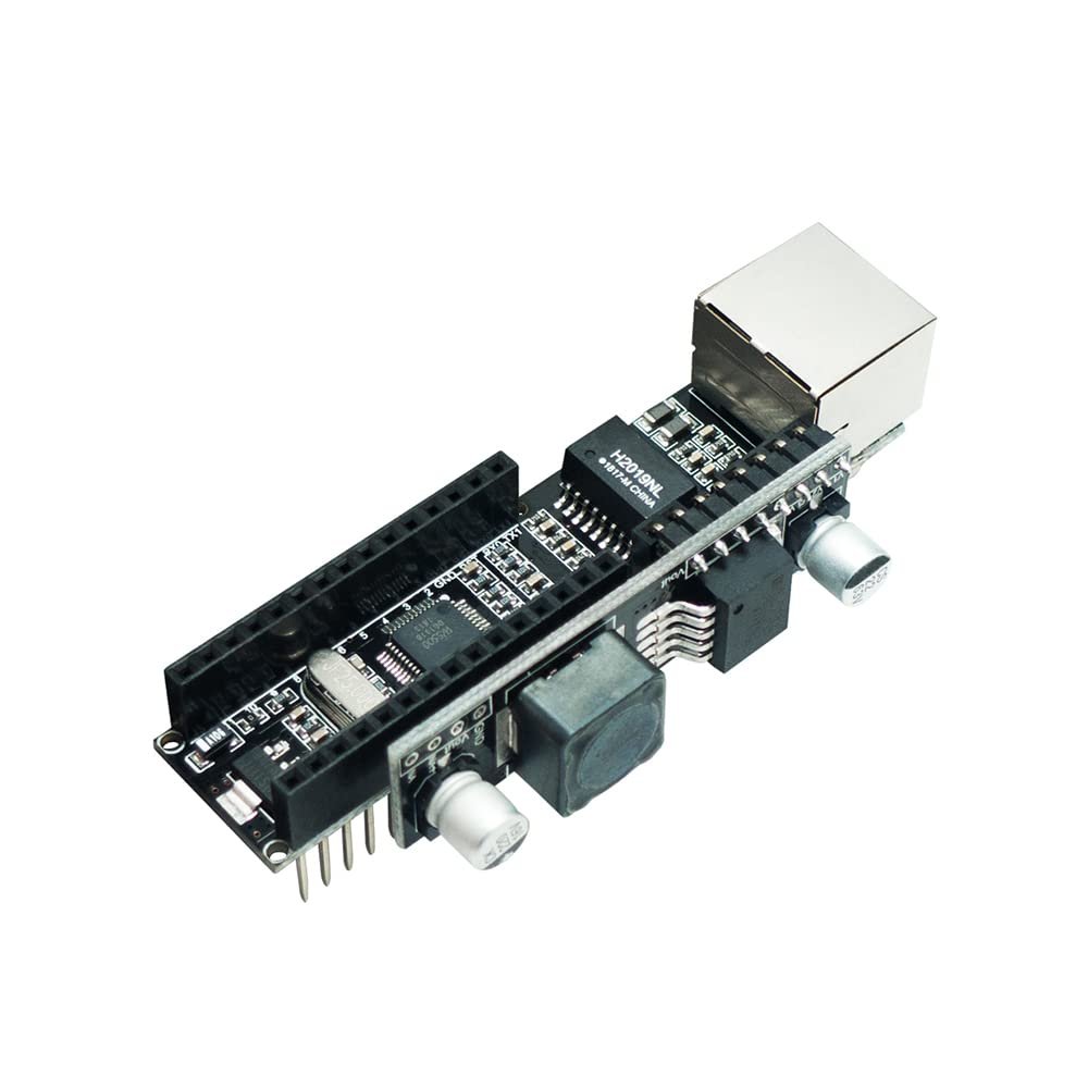 1pcs Nano V3 Ethernet Network Shield Module,Passive PoE
