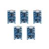 10pcs Micro USB 5V 1A 18650 TP4056 Lithium Battery Charger Module view 2