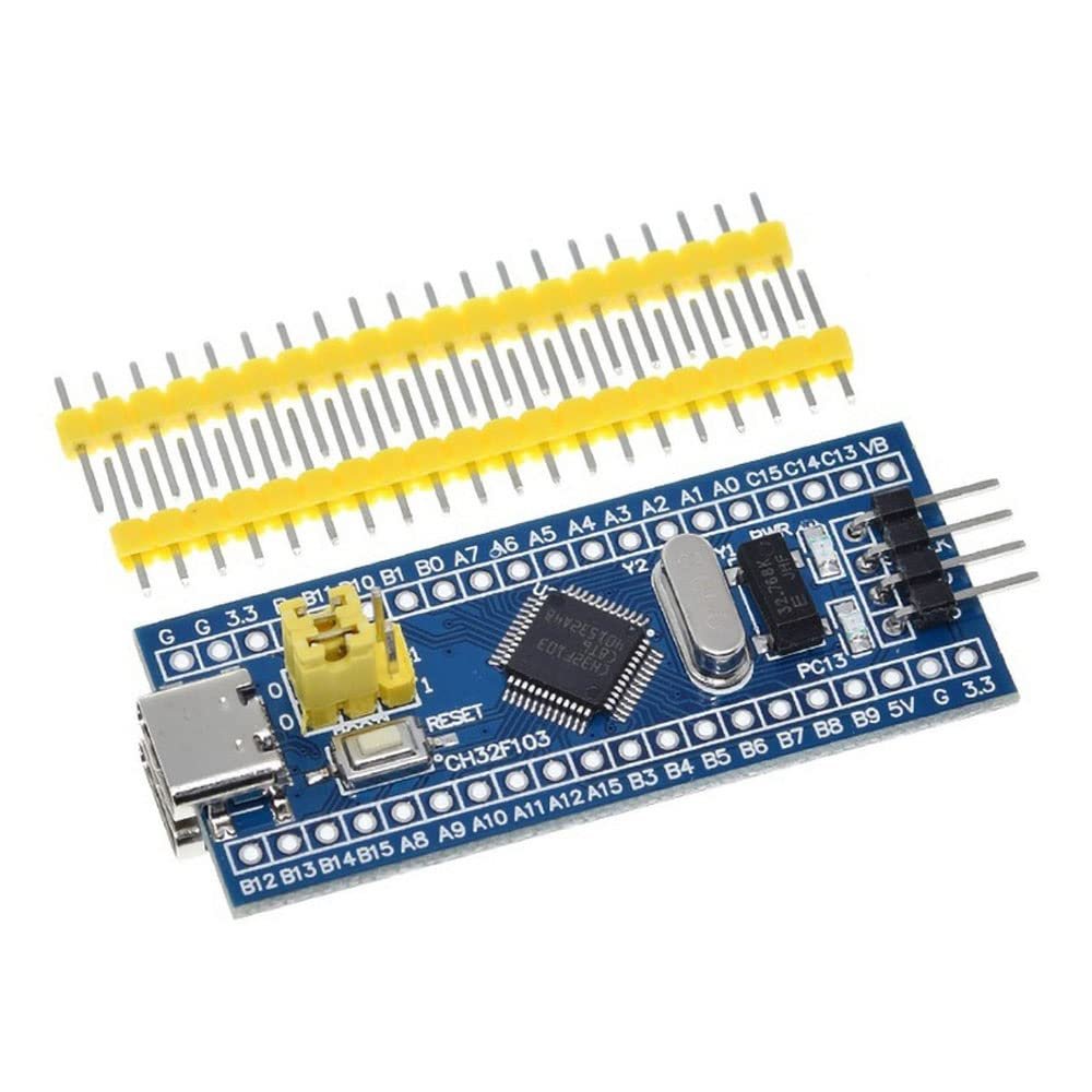 1pcs Mini System Development Board STM Module,CH32F103C8T6 Type-C