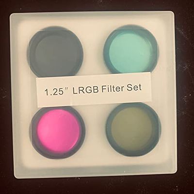 Astronomical Telescope Accessories 1.25" LRGB Filter Set for Photography