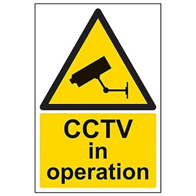 Warning General - CCTV in operation - 200 x 300mm