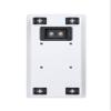 HECO Ambient 11 F 2-Way 4" Wall Speaker Pair in White with Integrated Metal Wall Bracket for Horizontal and Vertical mounting view 4