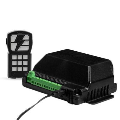 UBL Handheld Siren and Light Controller Police Siren PA System - Emergency Light Controller with 14 Programmable Buttons - MP3 Siren Upload - Works with 100-Watt Speaker