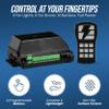 UBL Handheld Siren and Light Controller Police Siren PA System - Emergency Light Controller with 14 Programmable Buttons - MP3 Siren Upload - Works with 100-Watt Speaker view 2