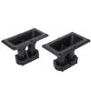 ASHATA 2PCs Wide Dispersion Horn Tweeter Wide Dispersion Horn Audio Accessories, Piezo Horn Tweeters 75/150W Drive Ceramic High Sensitivity Piezoelectric Speaker view 2