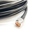 Custom Cable Connection 15 Foot TNC Male to N Male LMR400 Times Microwave 50 Ohm Coax Low Loss Antenna Cable for Ham Radio, WLAN, CB Radio and WiFi Antenna Feeders view 2