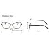 willochra Diamond Cat Eye Bifocal Blue Light Blocking Reading Glasses for Women, round Computer Readers Eye Strain adjustable Reader (gold Colorful, 0 magnification) view 4