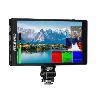 FEELWORLD F7 PRO 7" 3D LUT Touch Screen DSLR Camera Field Director AC Monitor F970 External Power and Install Kit 4K 60Hz HDMI Input Output Mini Hot Shoe
