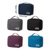 CHENGBEI Cable Storage Bag Digital Electronic Organizer Waterproof USB Data Line Charger Plug Storage Bag Travel Cable Organizer Portable Organizer, Purple view 3