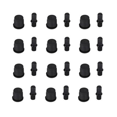 Flushbay 12 Packs Speaker Grill Guides Speaker Grill Peg Kit Set Speaker Buckles Snap Button Fasteners for Speaker Parts Accessories (035)