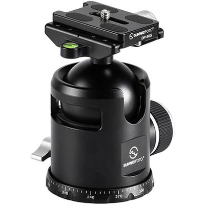 SUNWAYFOTO Epic EB-52 52mm Tripod Ball Head & QR Plate Arca/RRS Compatible Sunway