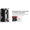 SUNWAYFOTO Epic EB-52 52mm Tripod Ball Head & QR Plate Arca/RRS Compatible Sunway view 3