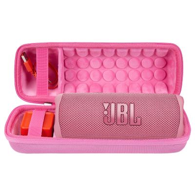 khanka Case for JBL Flip 7/Flip 6 Waterproof Portable Bluetooth Speaker(Pink)