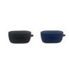 2 Pack DAYJOY Soft Silicone Protective Case Cover Compatible with SoundPEATS Truefree2 Earphone, Protective Skin Sleeve with Carabiner for SoundPEATS Truefree2(Black+Blue) view 1