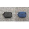 2 Pack DAYJOY Soft Silicone Protective Case Cover Compatible with SoundPEATS T2 Earphone, Protective Skin Sleeve with Carabiner for SoundPEATS T2(Black+Blue) view 1