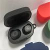 2 Pack DAYJOY Soft Silicone Protective Case Cover Compatible with SoundPEATS T2 Earphone, Protective Skin Sleeve with Carabiner for SoundPEATS T2(Black+Blue) view 4