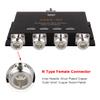 Wide-Band 4 Way Splitter N Type Female-50 Ohm Cellular Signal Splitter for 4G/LTE System by XRDS-RF (NOT for TV) view 2