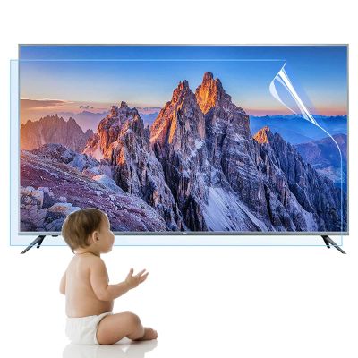 AIZYR TV Anti-Blue Light Eye Protection Film, Anti-Glare TV Screen Protector Filter Out Blue Light That Relieve Computer Eye Strain,50 in 1095 X616mm