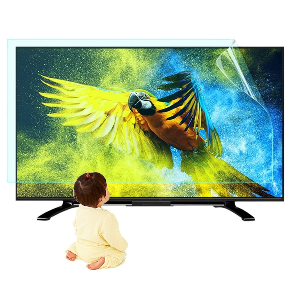 AIZYR Anti Blue Light TV Screen Protector - Matte Anti Glare TV Protector Film Reduce Glare Reflection and Protection Eyes, Help Sleep Better,39 in 856 X 478mm