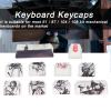 Heayzoki Custom Keycaps, 10 Keys, Sublimation Process Ink Martial Arts, PBT Material, Clear, Universal Mechanical Keyboard Keycaps view 3