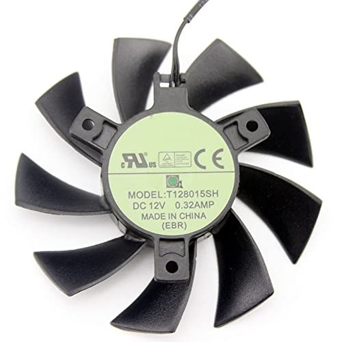 T128015SH Fan Diameter: 7.5cm Pitch: 4.0cm 12V 0.32A Cooling Fan