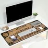 Desk Pad Mat Gaming Mouse Pads with Coasters Set, Stitched Edges Design Mouse Pad XXL Large Mouse Pad for Laptop Computers Retro Ouija Board Desk Writing Mat for Office & Home 31.5"x 15.7" view 4