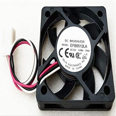 EFB0512LA DC BRUSHLESS Fan 12V 0.08A 50mm50mm10mm Cooling Fan
