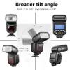 Godox TT685II-C Flash TTL GN60 2.4GHz Wireless HSS 1/8000s Speedlite Compatible with Canon 7D 6D 60D 50D 600D 500D Update Version of TT685-C Family view 4