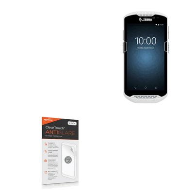 BoxWave Screen Protector Compatible with SuperLogics SL-MOBILE-TC51 - ClearTouch Anti-Glare (2-Pack), Anti-Fingerprint Matte Film Skin