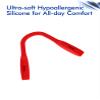 SAUCER Replacement Nose Pieces Pads for Oakley Split Shot OO9416 | Split Time OO4129 | Targetline OO4129 | Crossrange Patch R XL OO9361 Sunglasses - Standard Red view 2