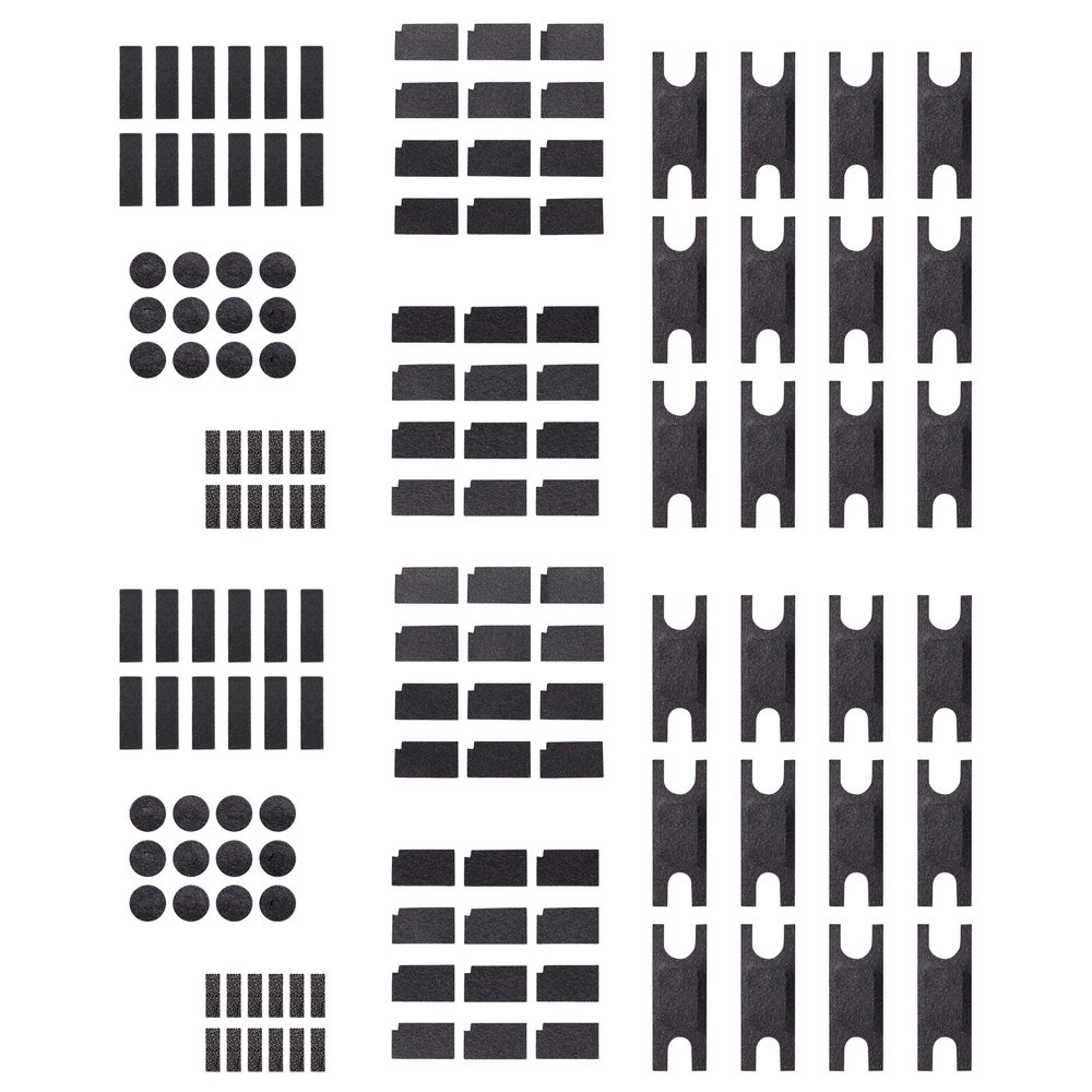 KPREPUBLIC PCB Stabilizer Stickers Poron Film Pad - Reduce Steel Wire Noise and Wobble for Screw-in Stabilizer Gasket (100%)