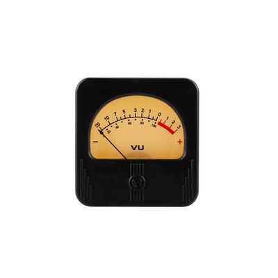 Q-BAIHE 12-16V VU Level Meter with Backlight DB Tube Amplifier Meter Audio Volume Meter