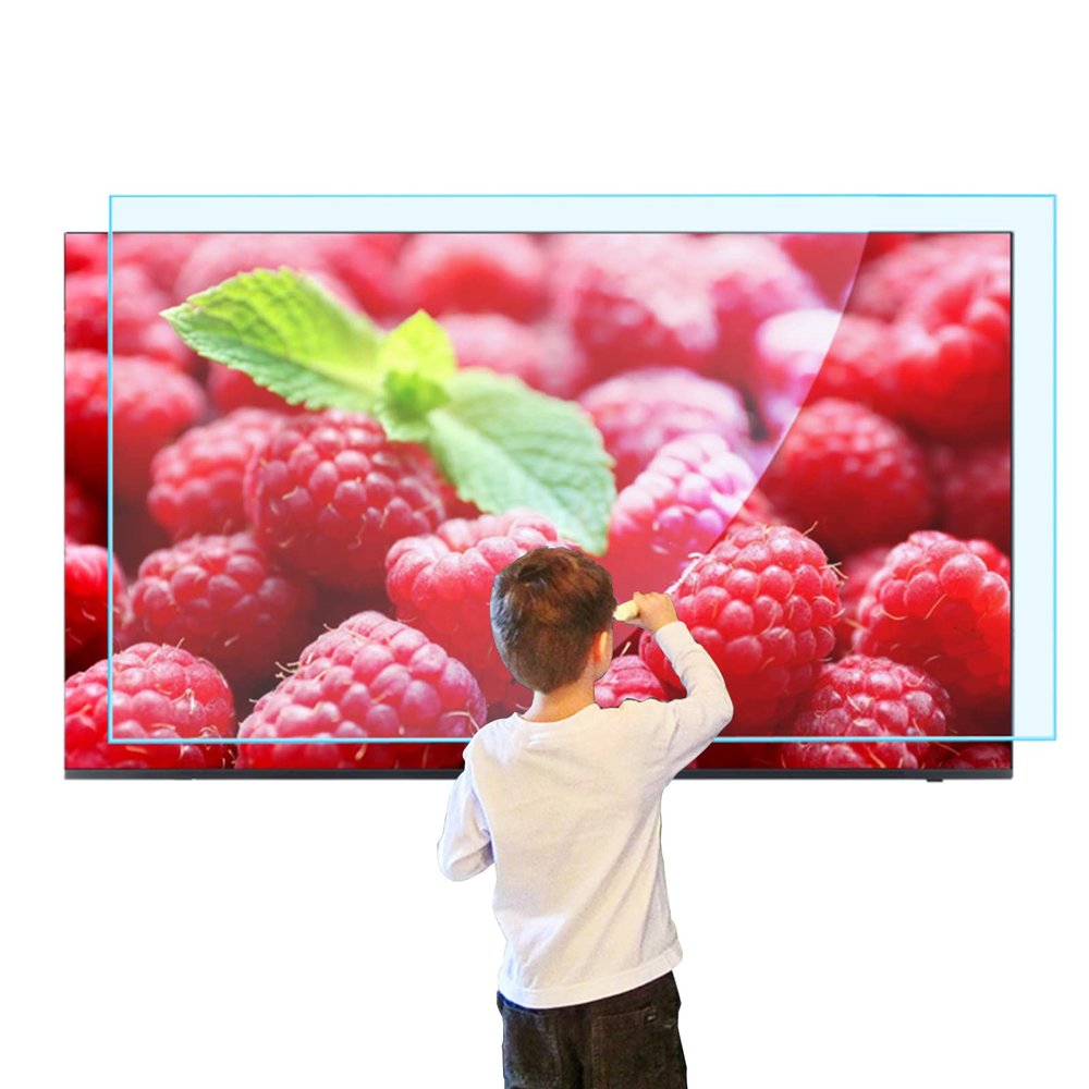 AIZYR TV Screen Protector, Anti-Glare/Anti Blue Light/Anti Scratch TV Film Anti-Reflection Rate Up to 90% for LCD, LED, OLED & QLED 4K HDTV,39 in 856 X 478mm