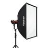Aputure 6090 Square Softbox, 60cm x 90cm, 1.22kg, Standard Bowens Mount for Aputure 300DII, 300x, Amaran 60x/100d/200d/100x/200x view 3