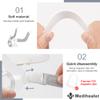 Replacement Frame Kit for Airfit F20, Include 1PCS Frame & 1PCS Headgear & 1Pair Clips & 2PCS Strap Covers(No Elbow), Great Value Supplies by Medihealer view 4