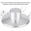 Disc Stabilizer, Aluminum Material Metal Disc Stabilizer Record Weight Clamp for Record Player, CD Player, Chassis, Speakers, etc(Silver) view 3
